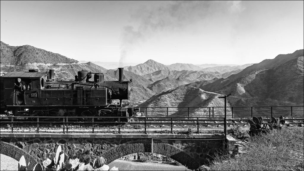 Steam Engine, Train, Class 440, Bridge, Mountain View, Landscape
